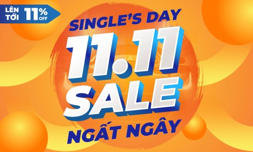 Single’s day 11.11- sale ngất ngây